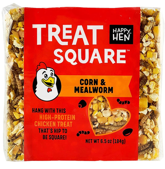Happy Hen Poultry Treat Corn and Mealworm 6.5 oz