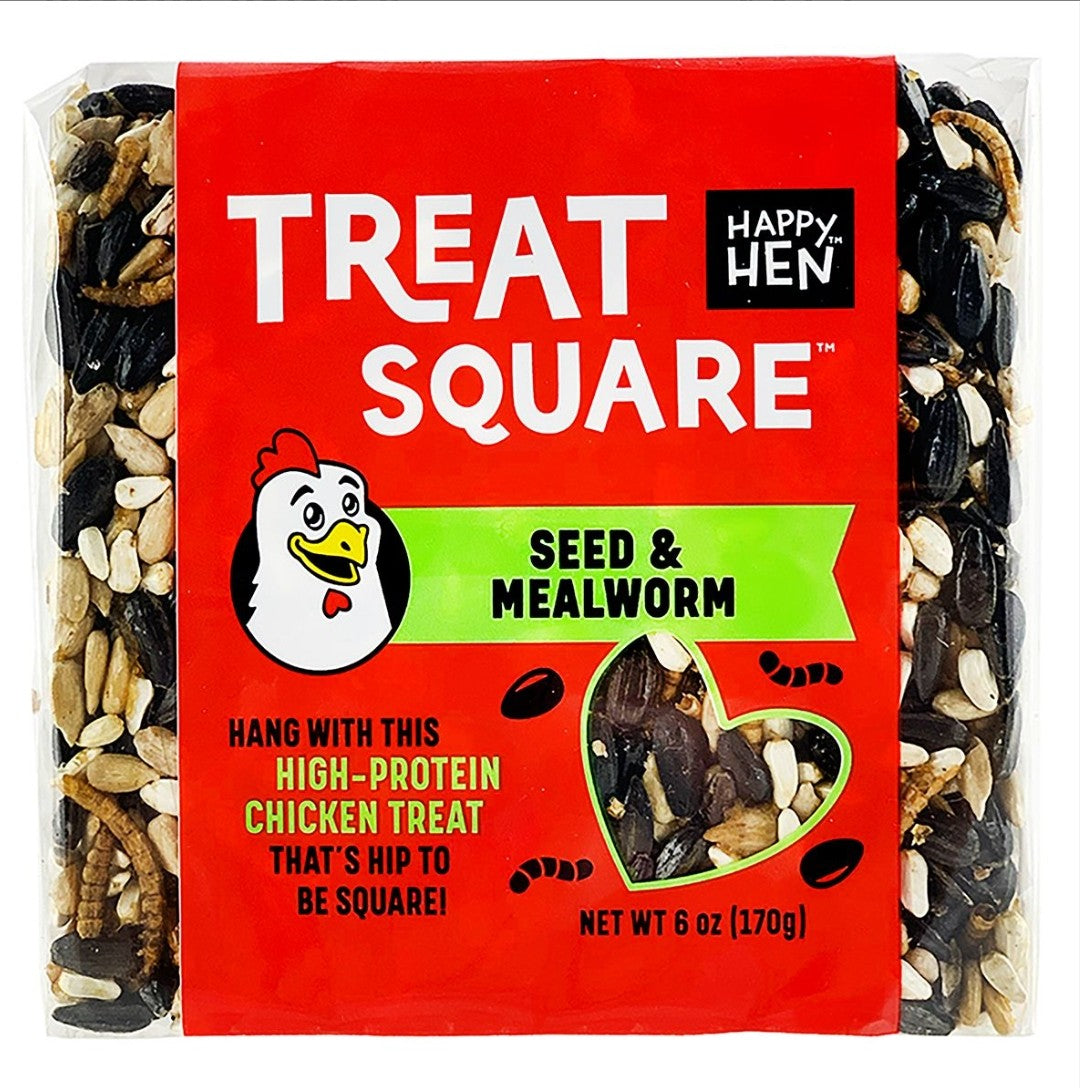 Happy Hen Poultry Treat Seeds And Mealworms 6 oz