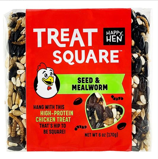 Happy Hen Poultry Treat Seeds And Mealworms 6 oz