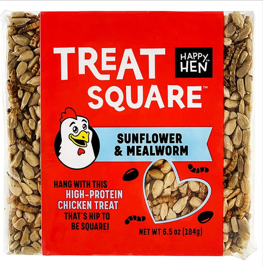 Happy Hen Poultry Treat Sunflower and Mealworms 6.5 oz