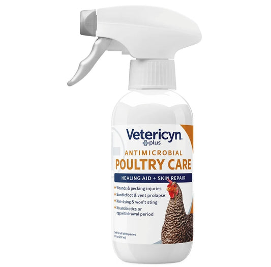Vetericyn Plus Antimicrobial Poultry Care Spray 8 oz