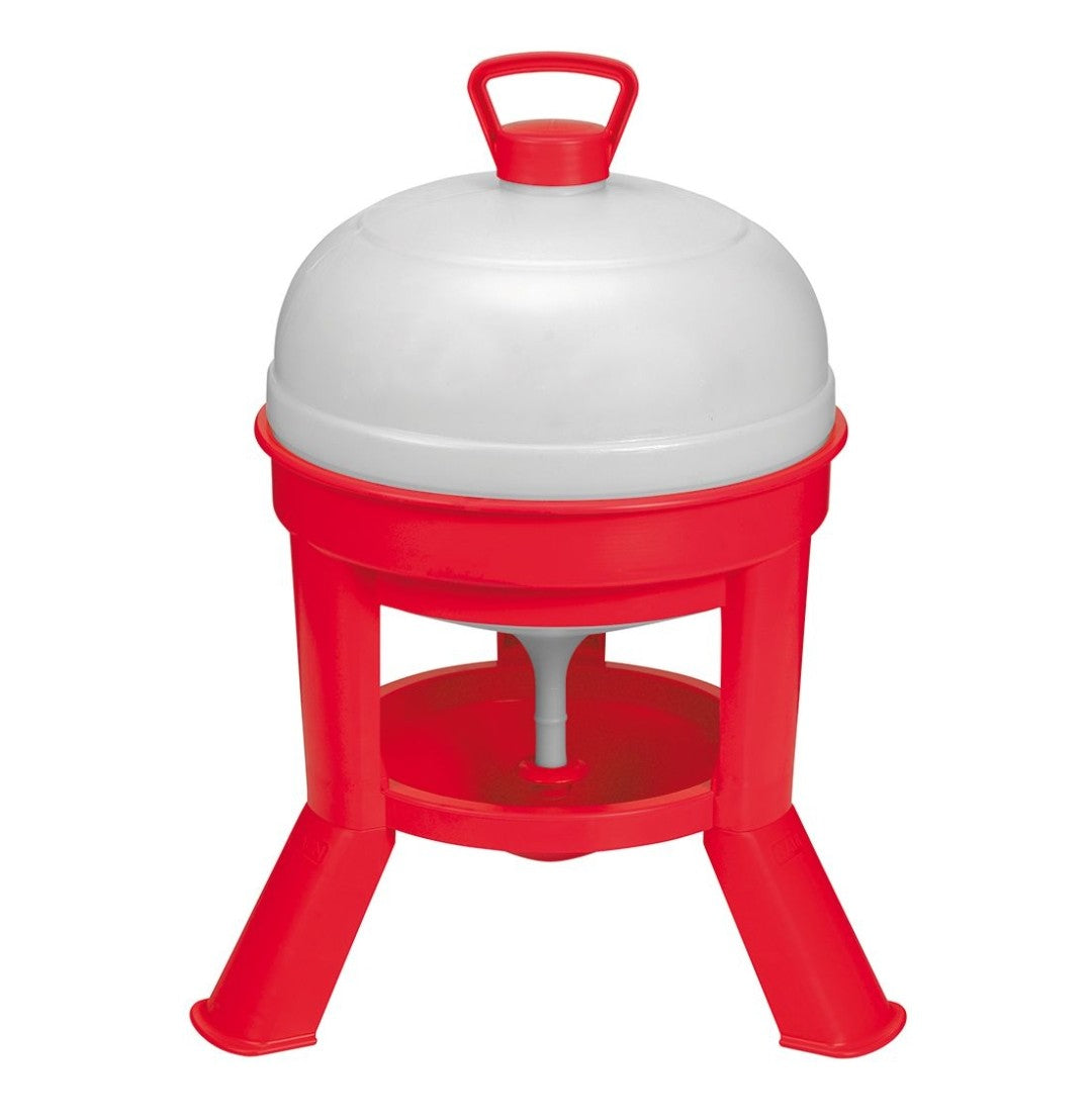 Plastic Dome Poultry Waterer 5 gallon