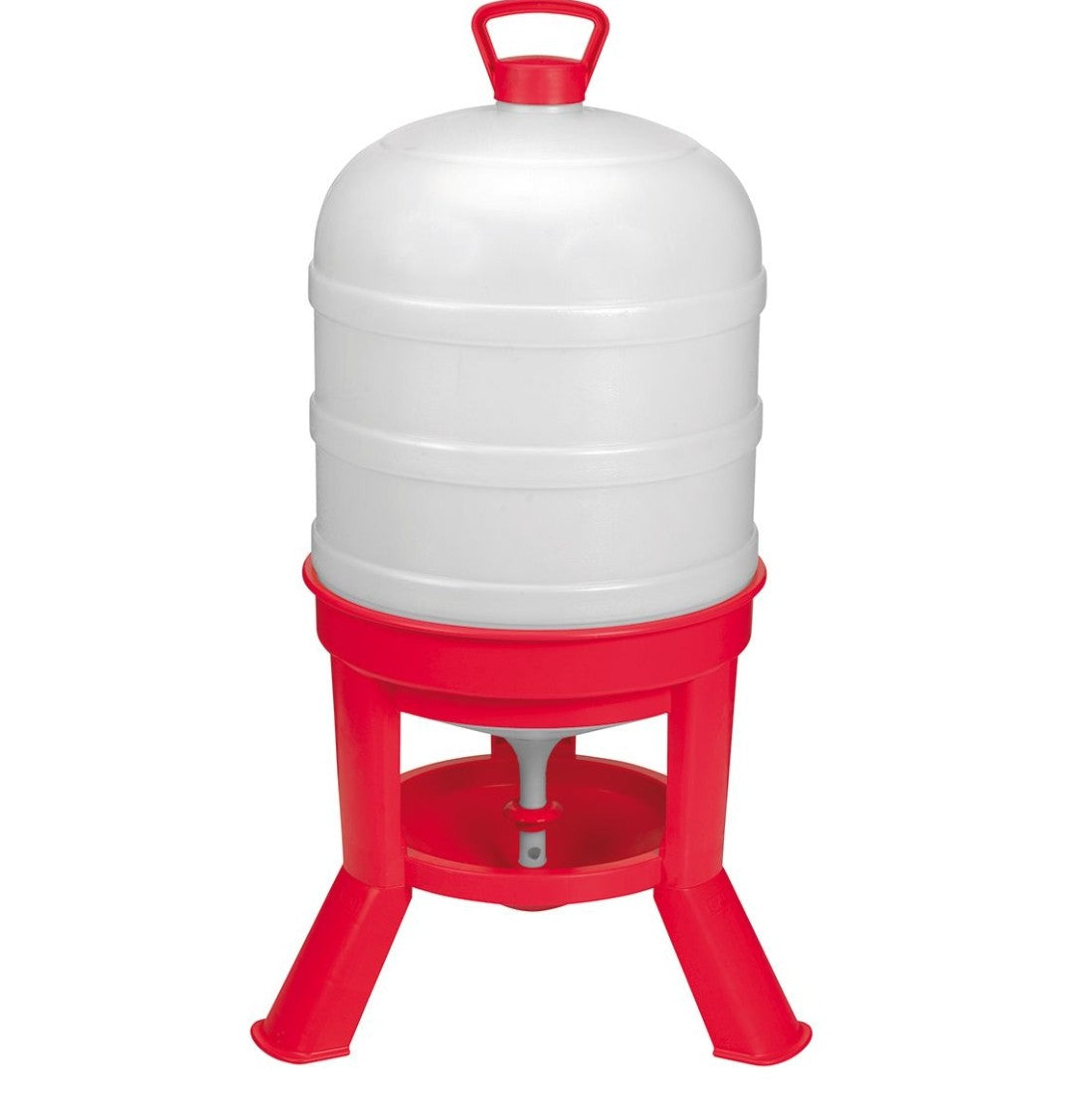 Plastic Dome Poultry Waterer 10 gallon