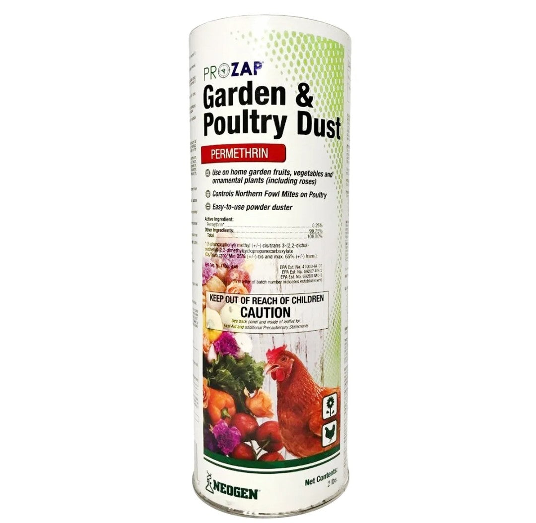 Prozap Garden and Poultry Dust 2 lbs