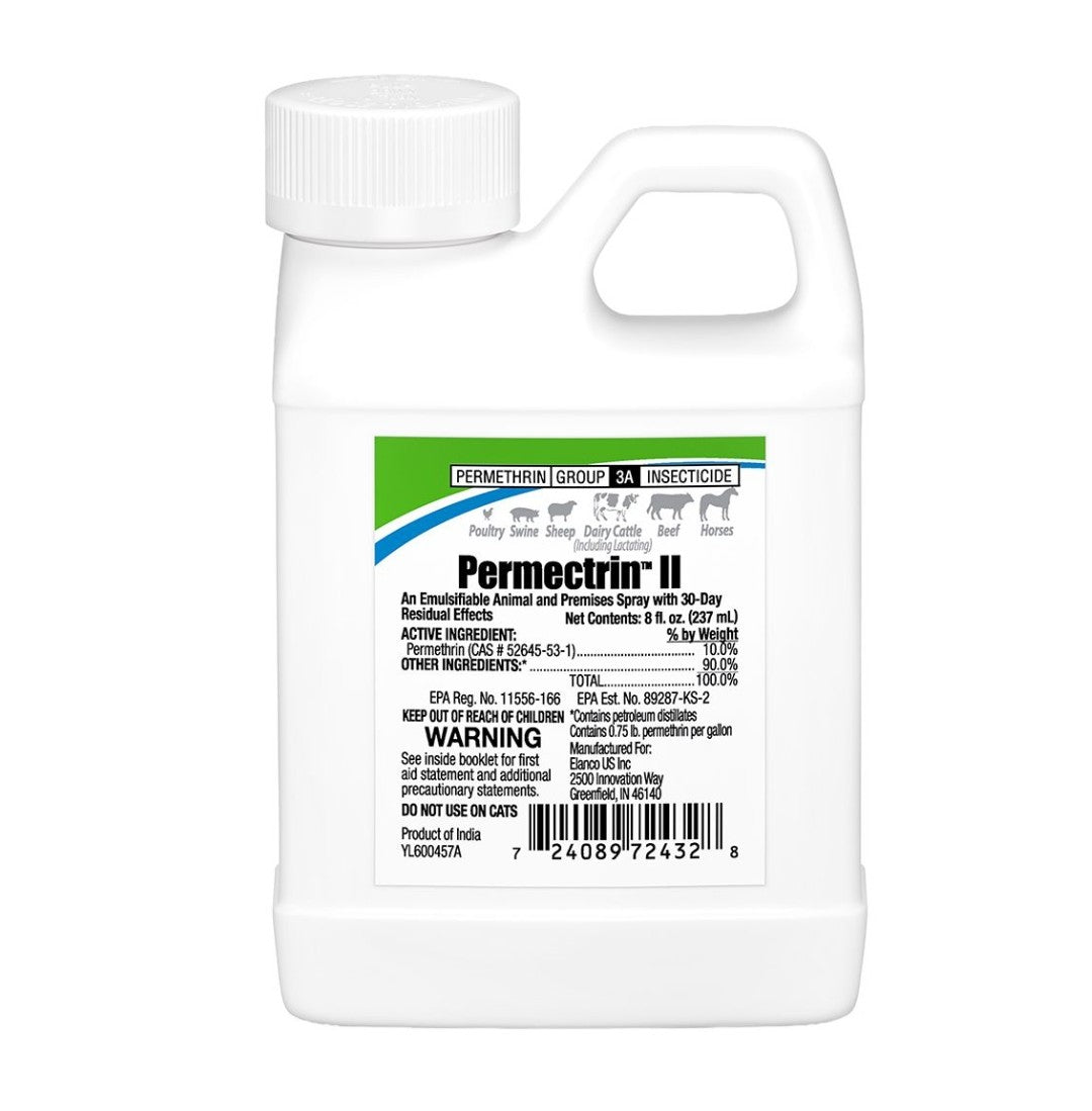 Permectrin ll Animal and Premise Insecticide Concentrate 8 oz