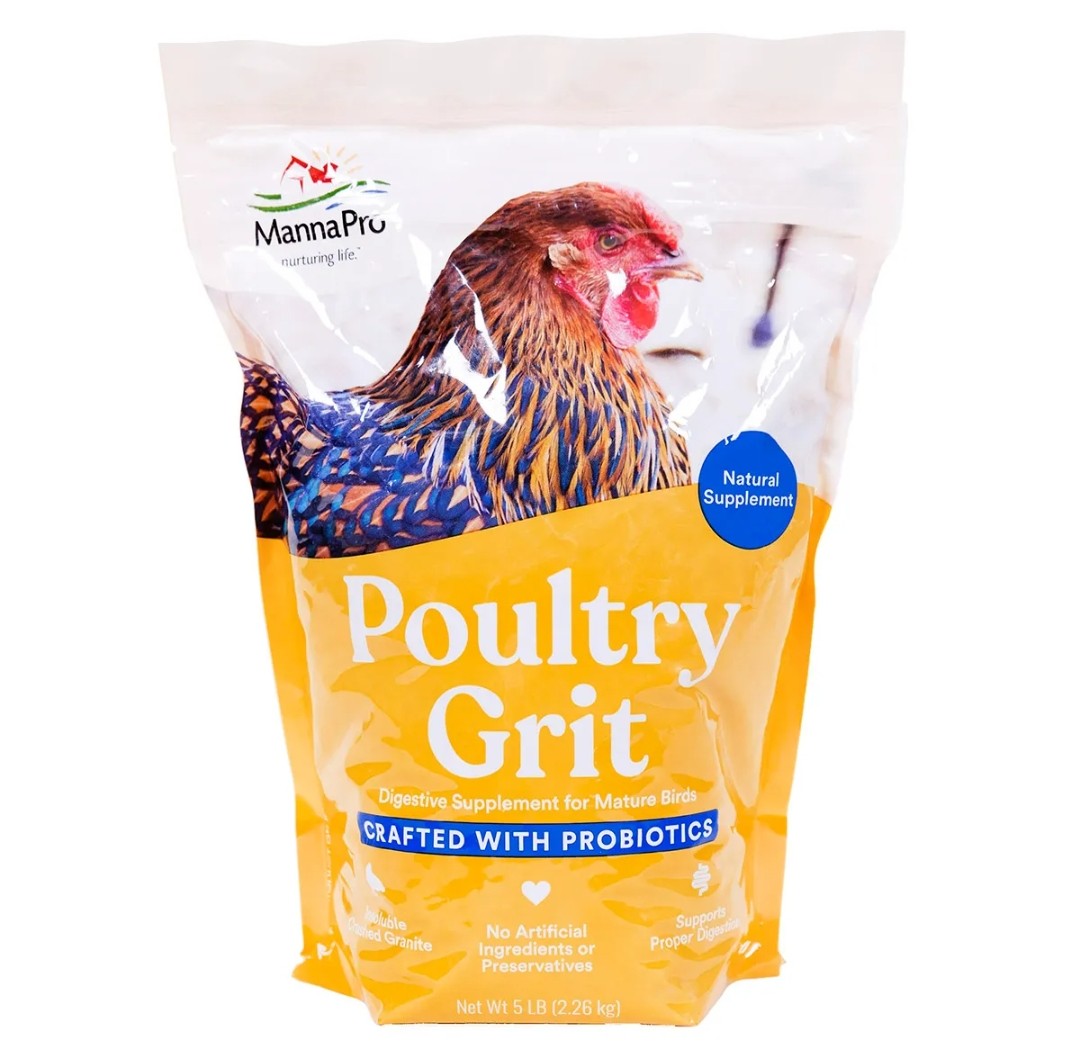 Manna Pro Poultry Grit With Probiotics 5 lbs
