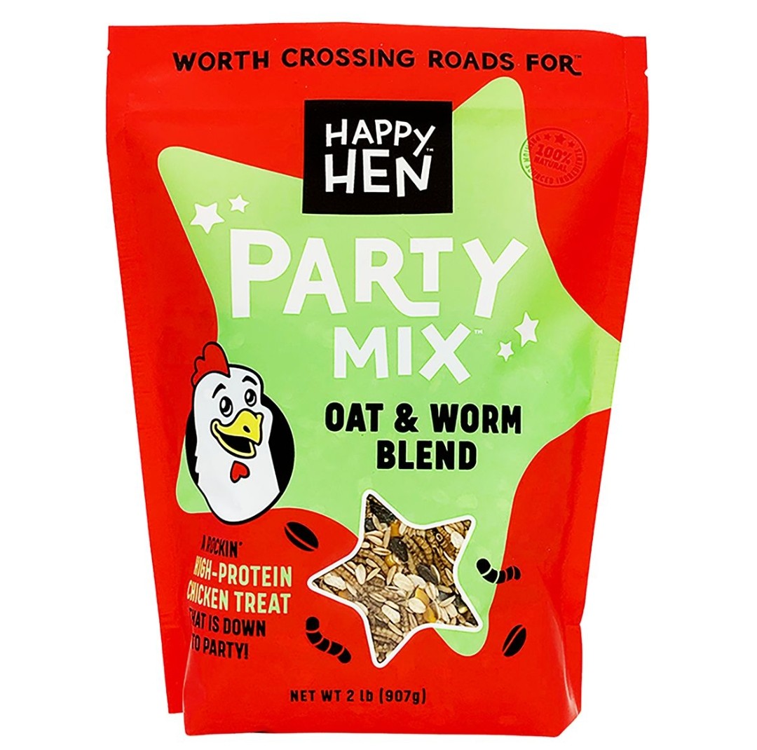 Happy Hen Party Mix Oat and Mealworm 2 lbs
