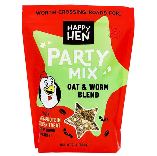 Happy Hen Party Mix Oat and Mealworm 2 lbs