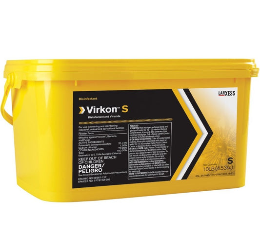 Virkon S Disinfectant and Virucide Powder 10 lbs