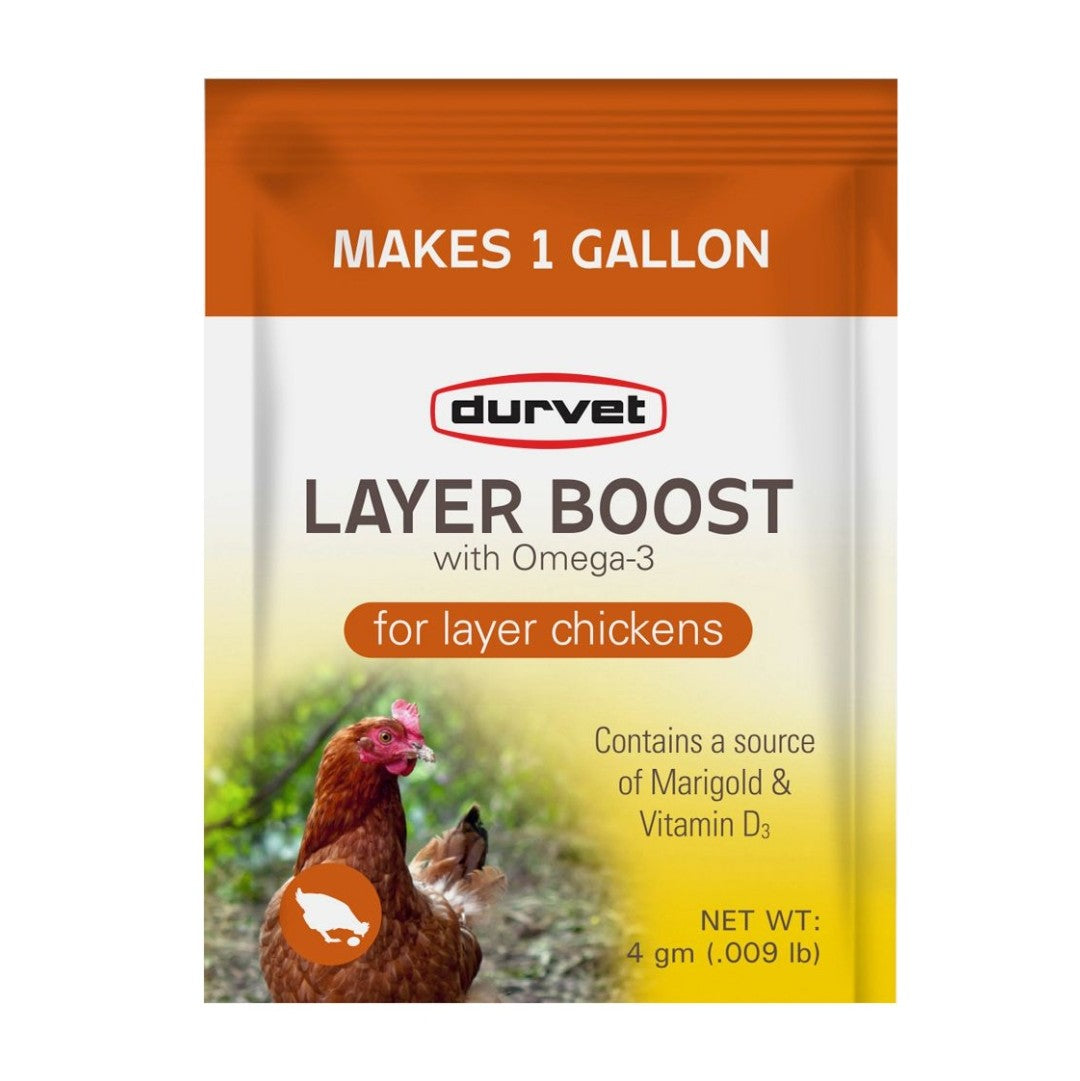 Durvet Layer Boost With Omega 3 Chicken Supplement 4 gm