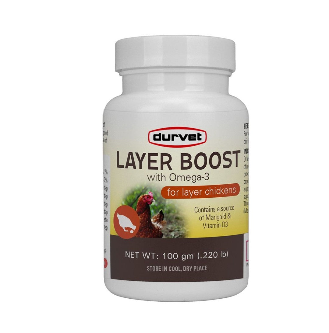 Durvet Layer Boost With Omega 3 Chicken Supplement 100 gm