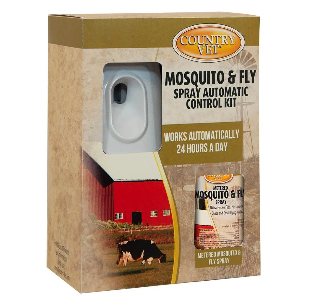 County Vet Mosquito and Fly Spray Kit