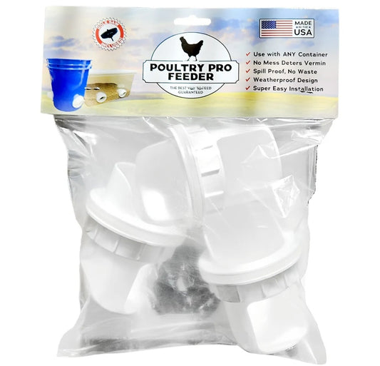 Poultry Pro Feeder Kit 6 piece
