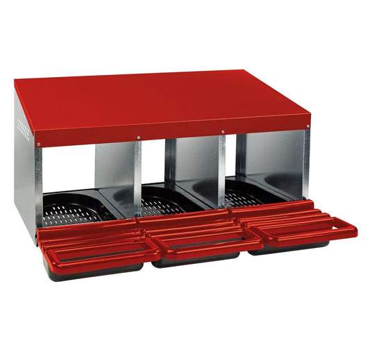 Galvanized Nesting Box Triple