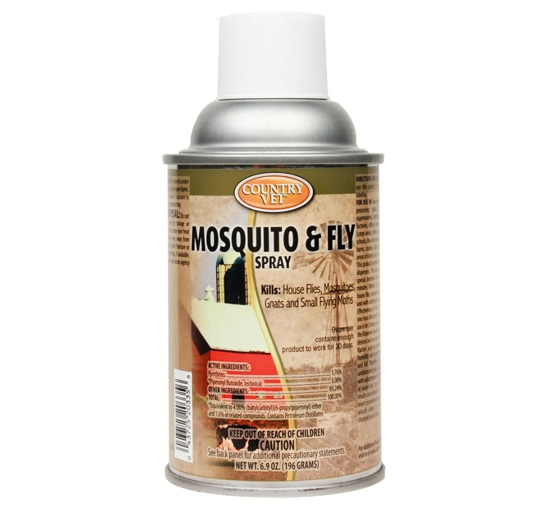 County Vet Mosquito and Fly Spray Refill 6.9 oz