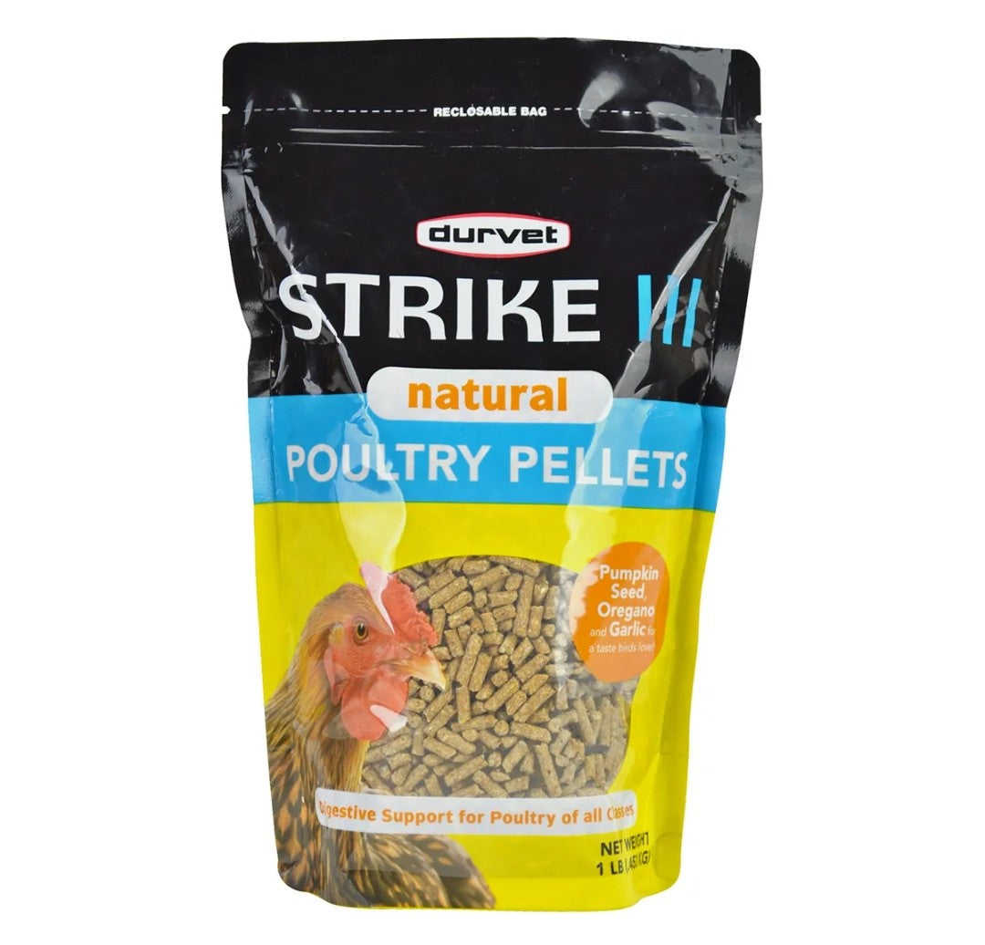 Durvet Strike lll Natural Poultry Pellets