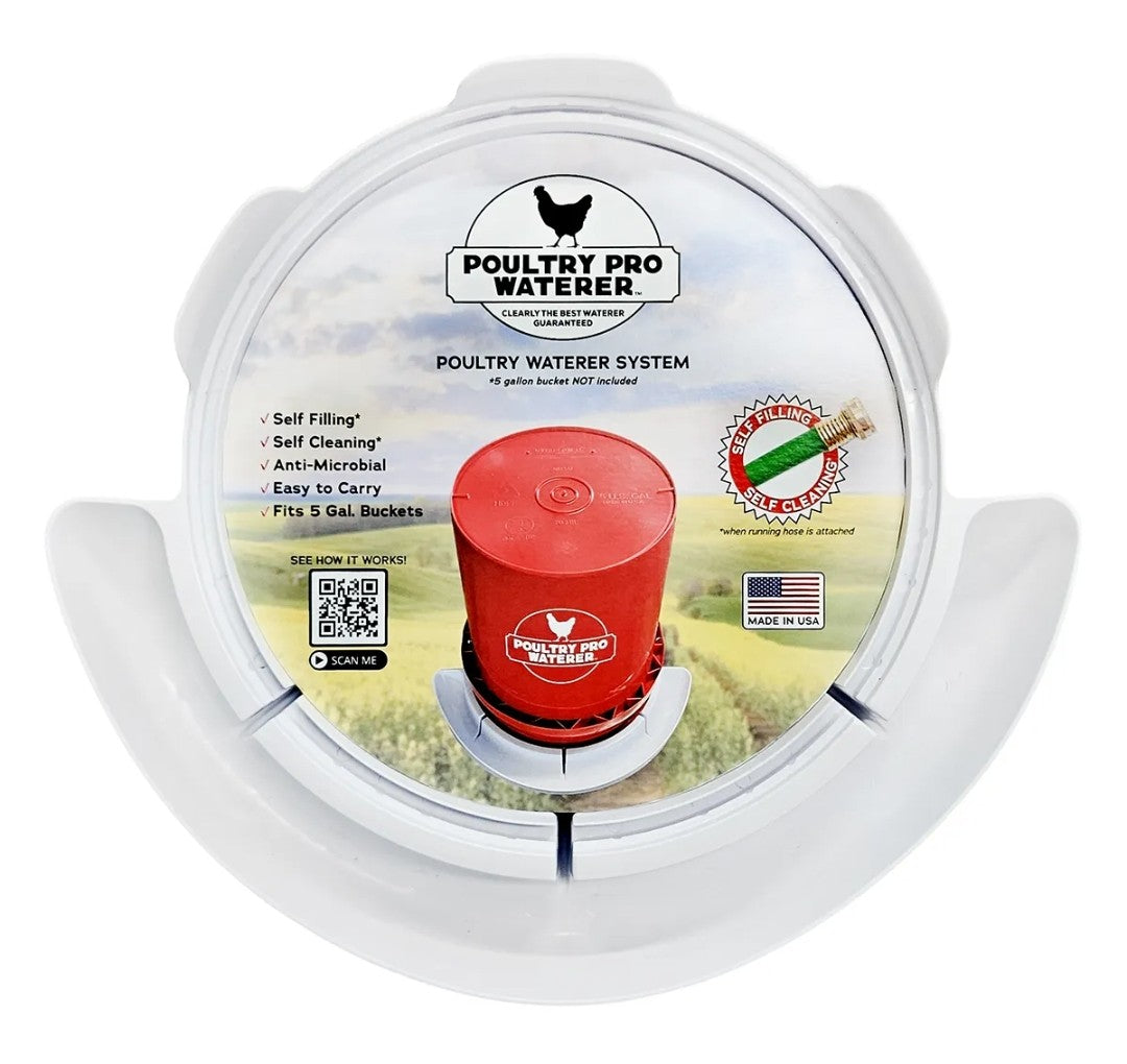 Poultry Pro Waterer Base for 5 gallon bucket