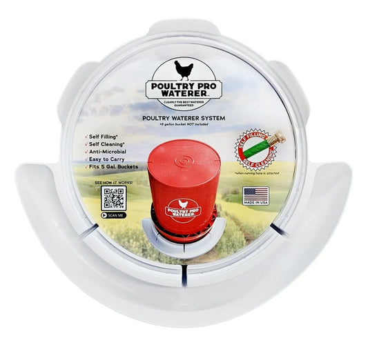 Poultry Pro Waterer Base for 5 gallon bucket