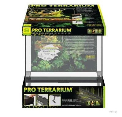 Exo Terra Pro Terrarium Wide Small 18"×18"×18"