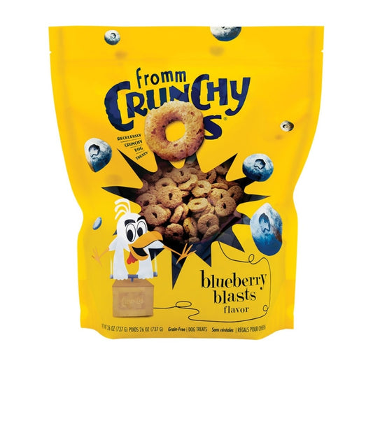 Fromm Dog Crunchy o's Blueberry Blast 26 oz