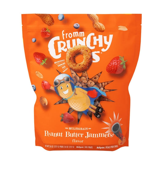 Fromm Dog Crunchy o's Peanut butter Jammers 26 oz