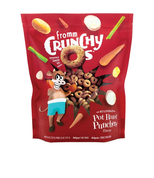 Fromm Dog Crunchy o's Potroast Puncher 6 oz