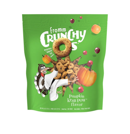 Fromm Dog Crunchy o's Pumpkin Kran 26 oz