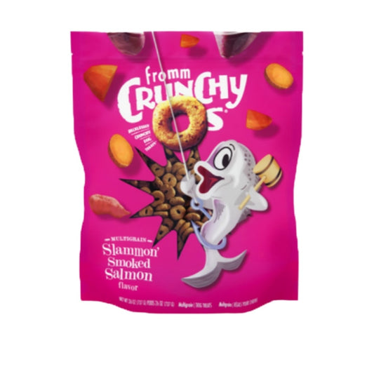 Fromm Dog Crunchy o's Slammon Salmon 26 oz