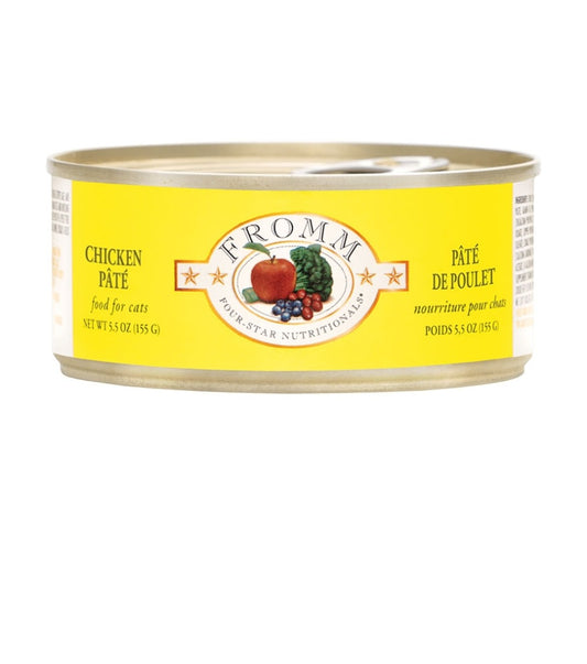 Fromm Cat 4 Star Chicken 5.5 oz cans 12 pack