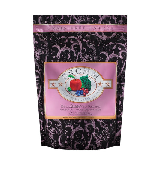 Fromm Cat 4 Star Grain Free Livattini Veg 4lb