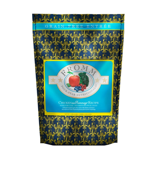 Fromm Cat 4 Star Grain Free Chicken Aufrommage 4 lbs