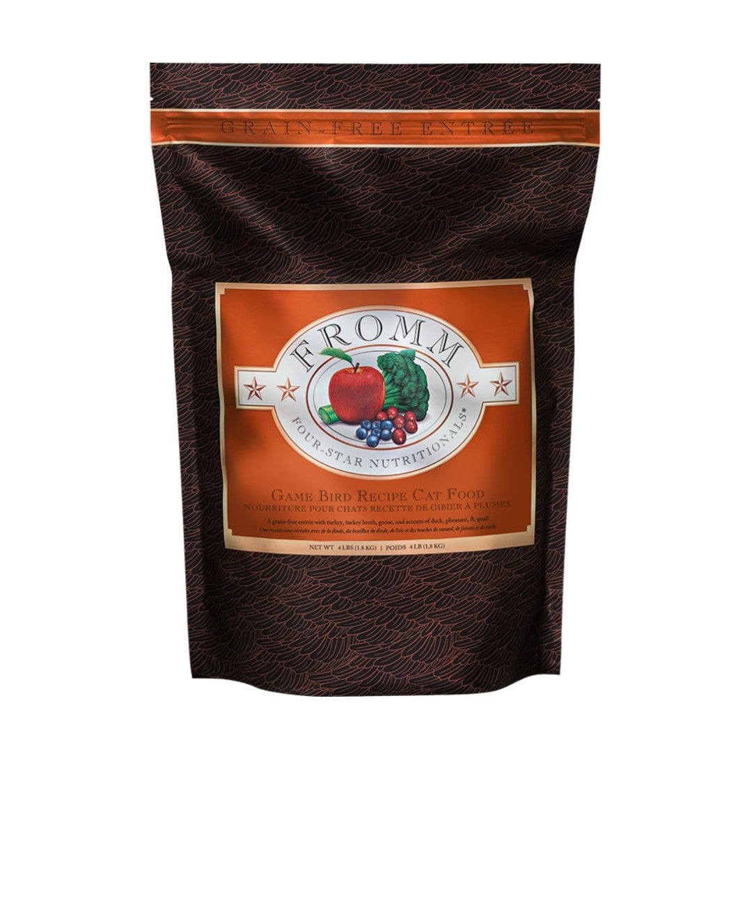 Fromm Cat 4 Star Grain Free Gamebird 4 lbs