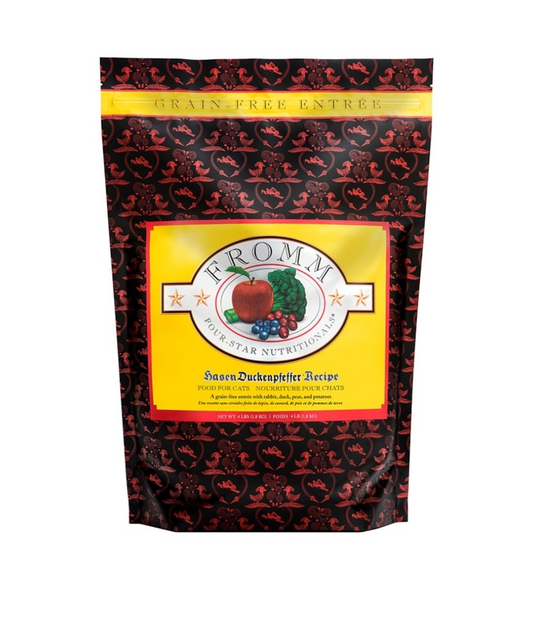 Fromm Cat 4 Star Grain Free Hasen Duckenpfeffer 4 lbs