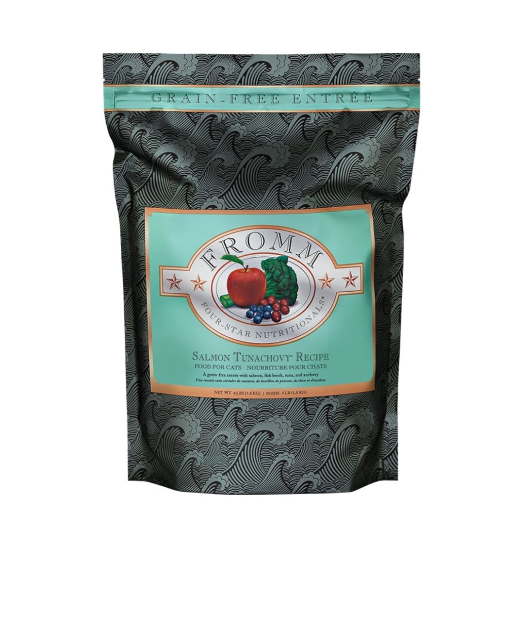 Fromm Cat 4 Star Grain Free Salmon and Tuna 4 lbs