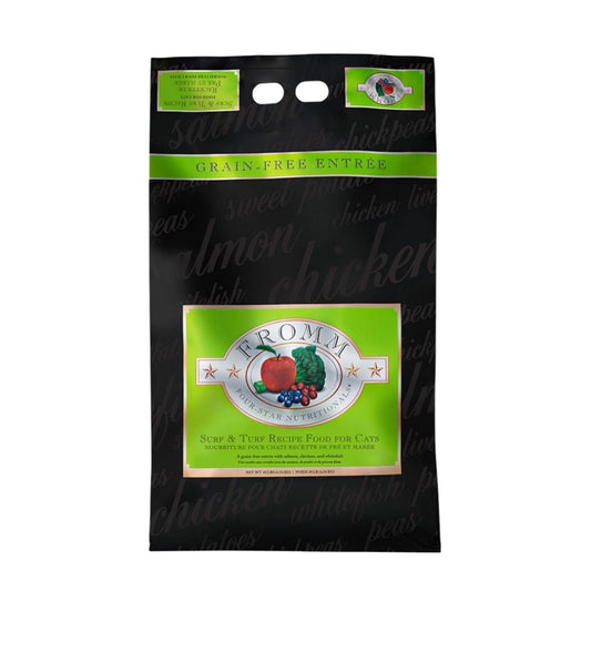 Fromm Cat 4 Star Grain Free Surf and Turf 10 lbs
