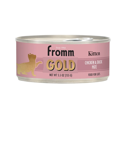 Fromm Cat Gold Kitten Pate 5.5 oz cans 12 pack