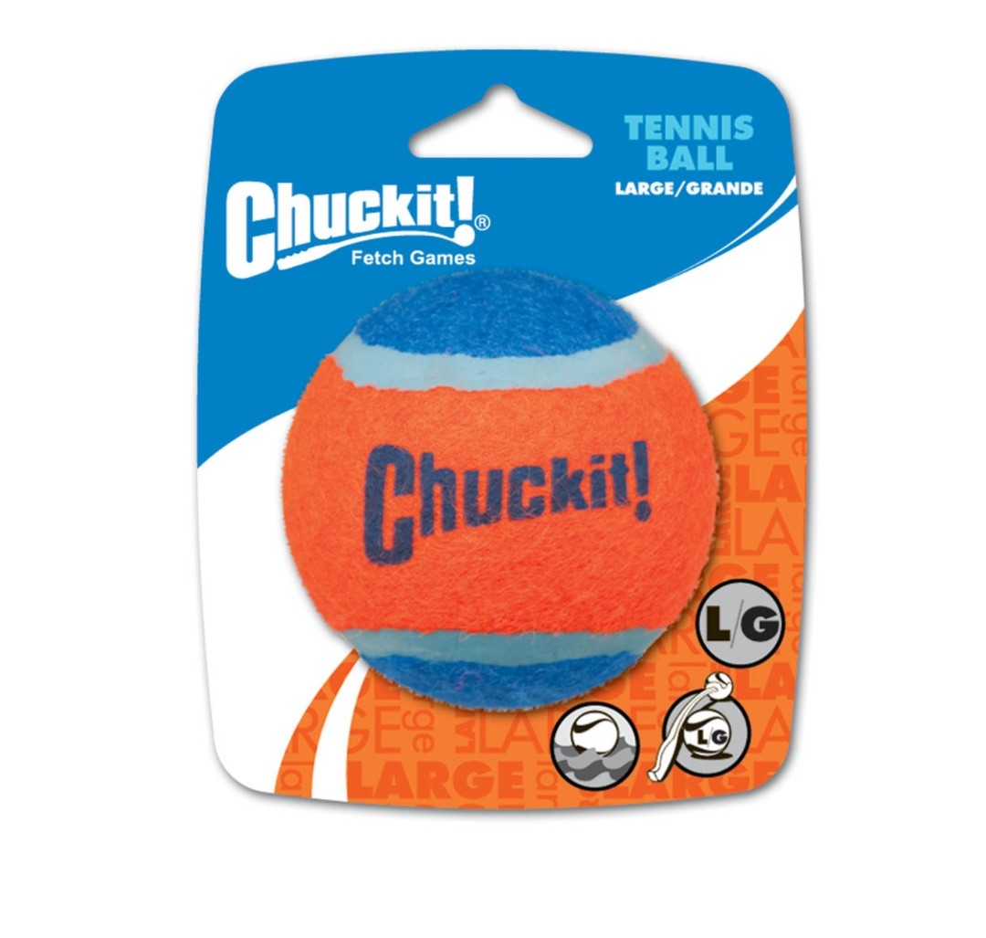 Chuckit Tennis Ball Dog Toy Large