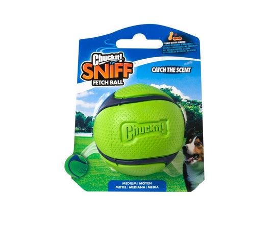 Chuckit Fetch Sniff Ball Dog Toy Medium