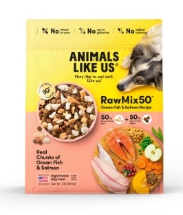Animals Like Us Freeze dried Ocean Fish and Salmon dog 2 lbs