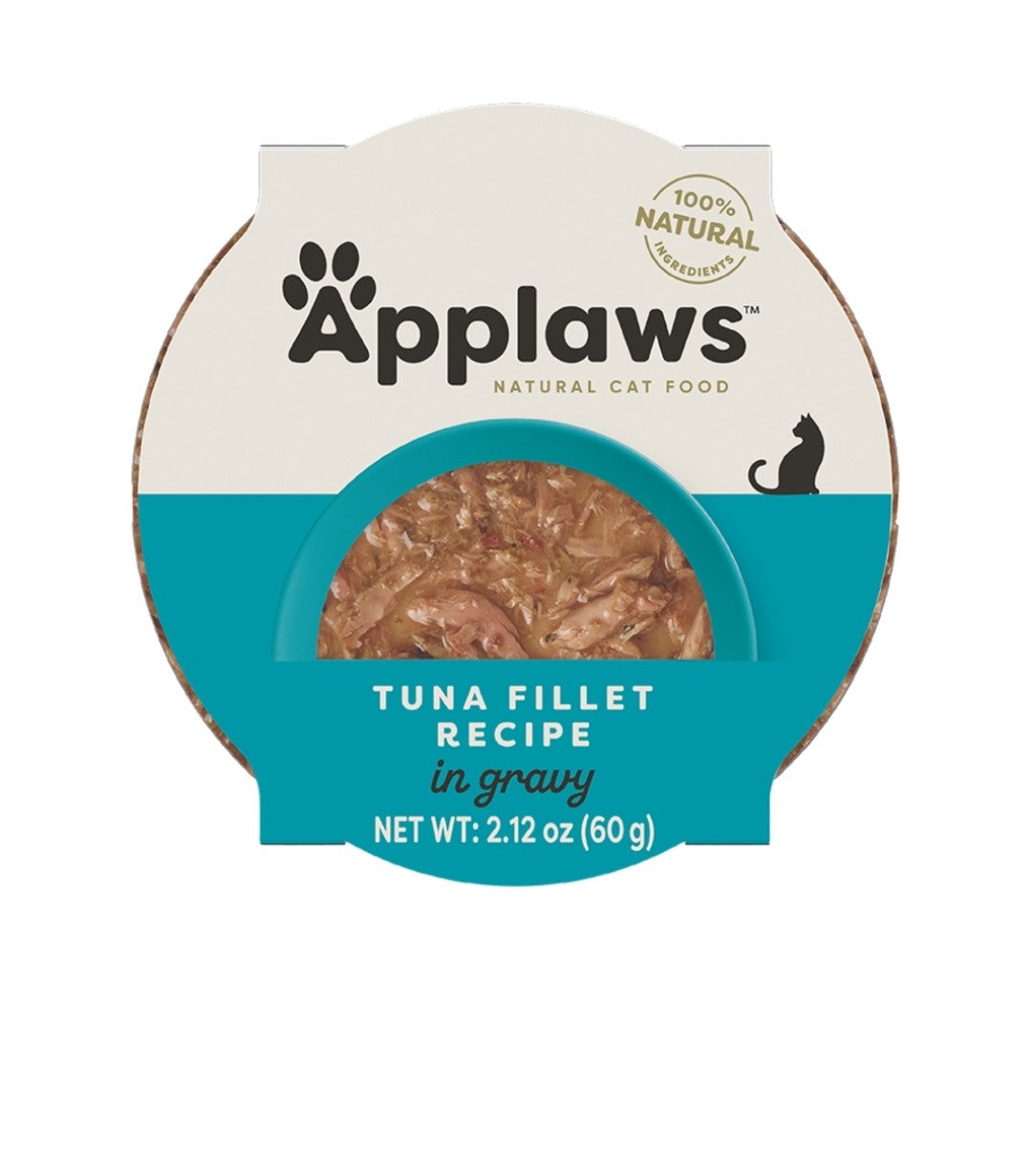 Applaws Cat Grain Free Tuna Flakes In Gravy 2.12 oz 10 pack