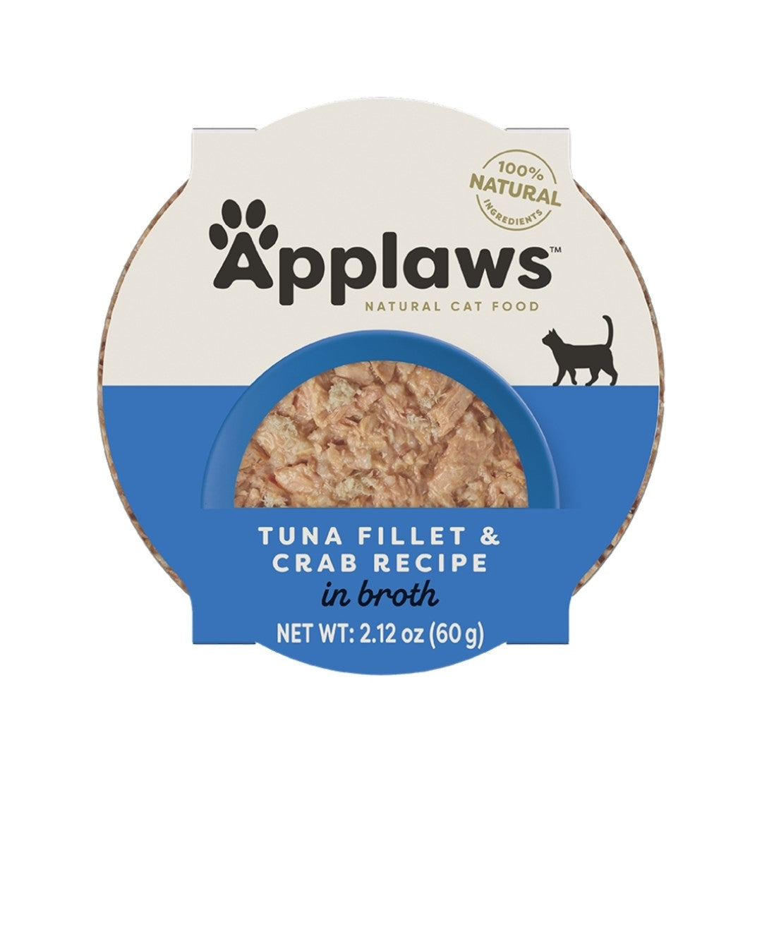 Applaws Cat Tuna With Crab Peel Top 2.12 oz 10 pack